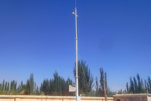 疏勒縣自然環境監測站現場照片