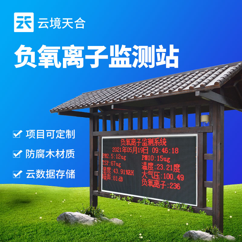 負氧離子監測（cè）站定義及介（jiè）紹